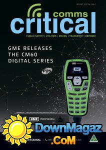 Critical Comms - 09/10 2017 Critical Comms - 09/10 2017