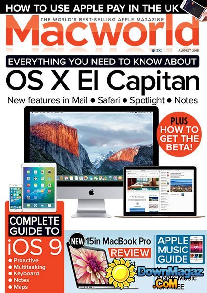 Macworld UK - August 2015 Macworld UK - August 2015