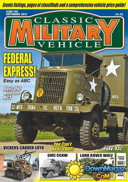 Classic Military Vehicle Issue 148 - September 2013