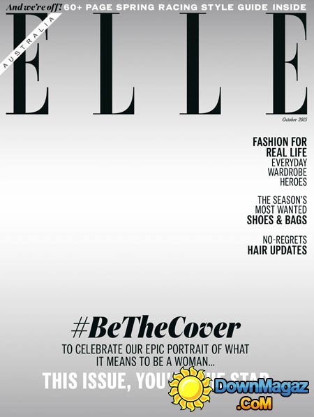 ELLE AU – October 2015 ELLE AU – October 2015