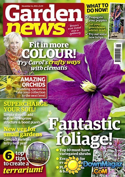 Garden News UK - 14 November 2015 Garden News UK - 14 November 2015