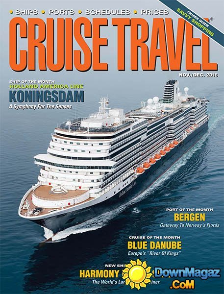 Cruise Travel - November - December 2016 Cruise Travel - November - December 2016