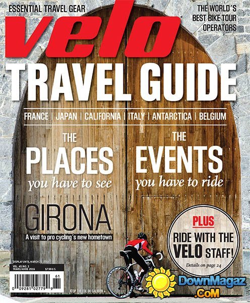 Velo - Travel Guide 2016 Velo - Travel Guide 2016