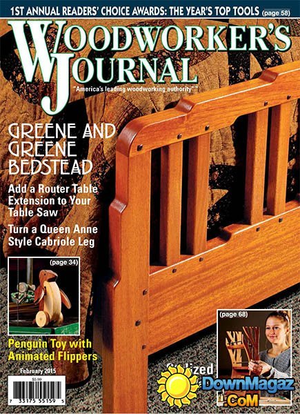 Woodworker's Journal - February 2015