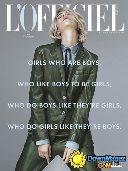 L’Officiel Manila PH – October 2015 L’Officiel Manila PH – October 2015