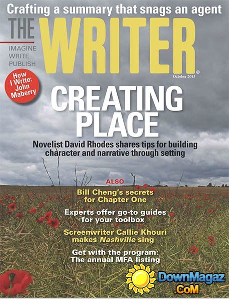 The Writer - October 2013 The Writer - October 2013