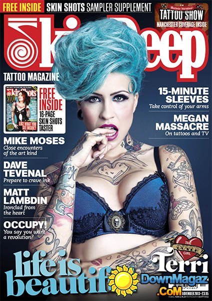 Skin Deep Tattoo Magazine - November 2013 Skin Deep Tattoo Magazine - November 2013