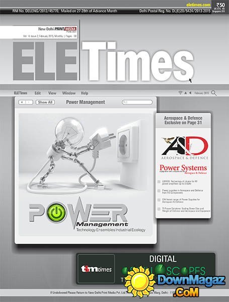 ELE Times - February 2015 ELE Times - February 2015