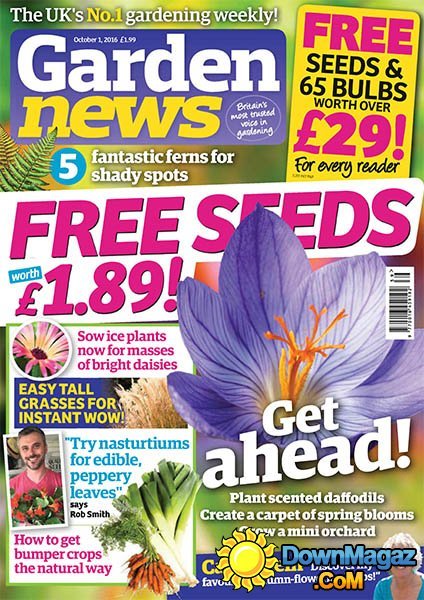Garden News - October 1, 2016 Garden News - October 1, 2016