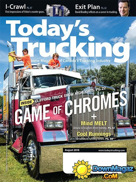 Today's Trucking - August 2016 Today's Trucking - August 2016