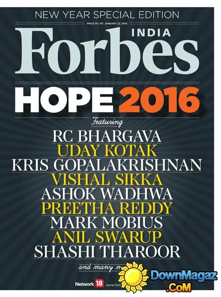 Forbes IN- 22 January 2016