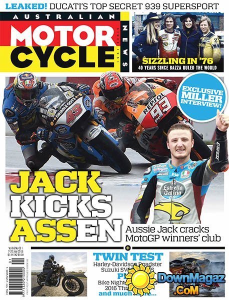 Australian Motorcycle News - July 7, 2016 Australian Motorcycle News - July 7, 2016