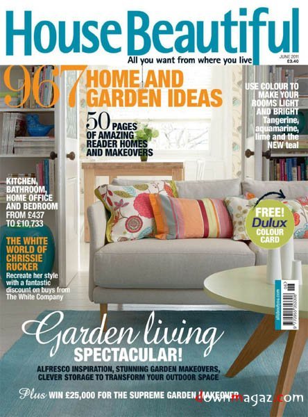 House Beautiful UK - June 2011 House Beautiful UK - June 2011