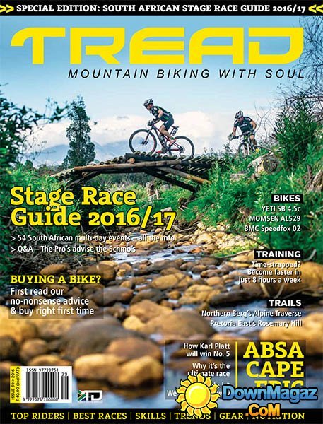 TREAD - Mountain Biking With Soul - Issue 39, 2016 TREAD - Mountain Biking With Soul - Issue 39, 2016