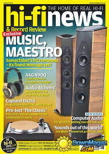 Hi-Fi News - August 2016 Hi-Fi News - August 2016