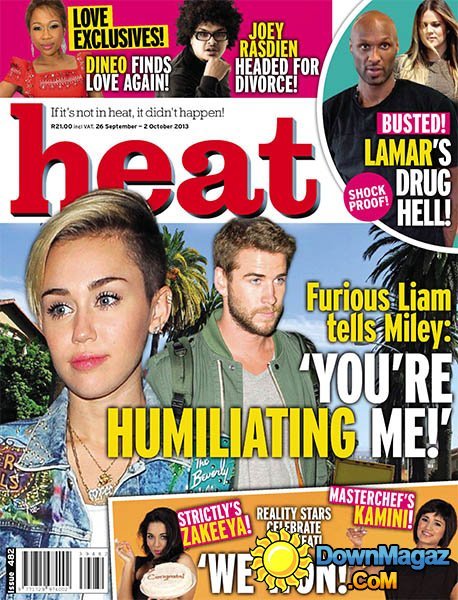 Heat South Africa - 26 September 2013 Heat South Africa - 26 September 2013