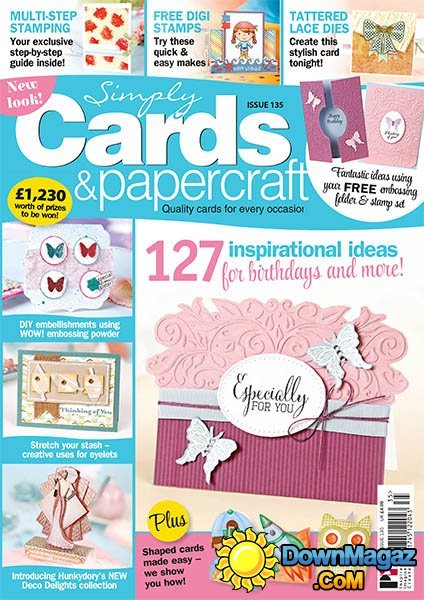 Simply Cards & Papercraft - Issue 135 2015