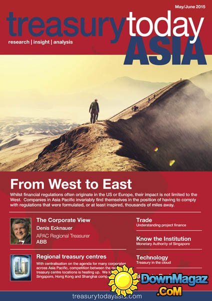 Treasury Today Asia - May-June 2015 Treasury Today Asia - May-June 2015