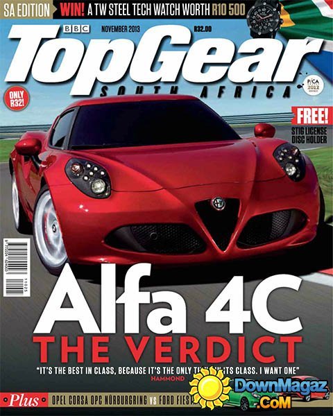BBC Top Gear South Africa - November 2013