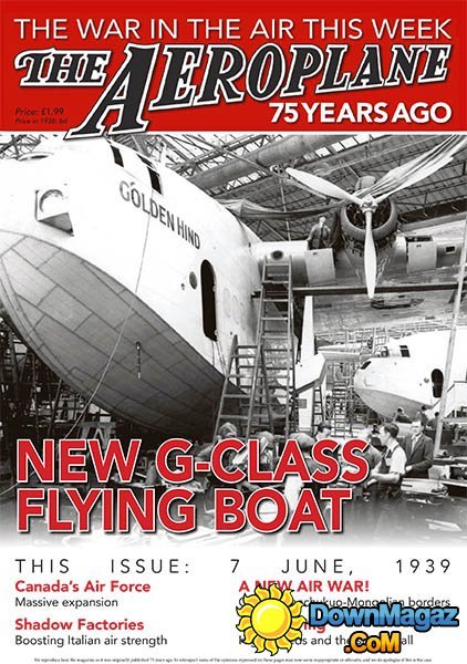 The Aeroplane - New G-Class Flying Boat 