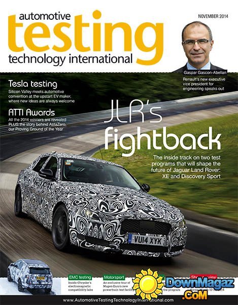 Automotive Testing Technology International - November 2014 Automotive Testing Technology International - November 2014