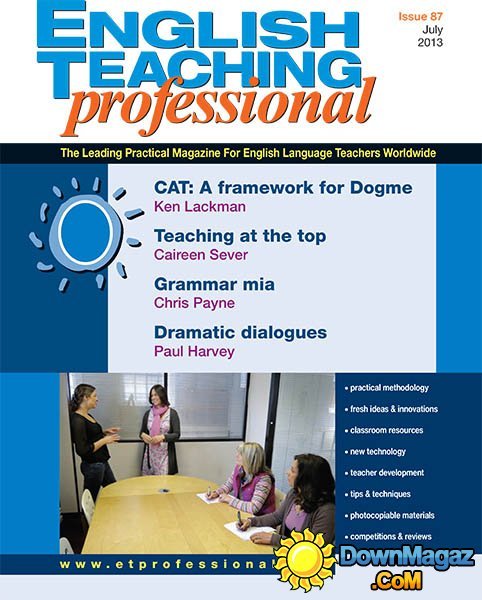 English Teaching Professional issue 87 - July 2013 English Teaching Professional issue 87 - July 2013