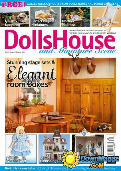 Dolls House and Miniature Scene UK - July 2015 Dolls House and Miniature Scene UK - July 2015