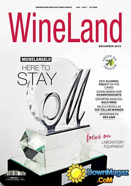 Wineland SA - 12.2016 Wineland SA - 12.2016