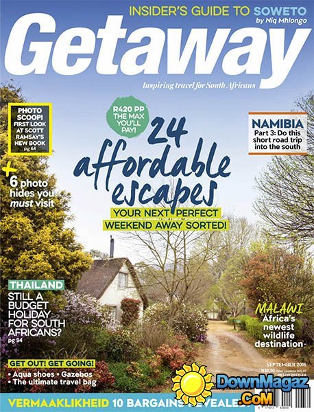 Getaway - September 2016 Getaway - September 2016
