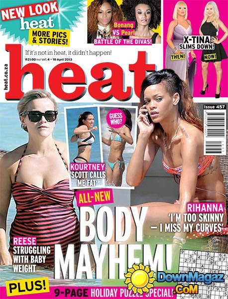 Heat South Africa - 4 April 2013 Heat South Africa - 4 April 2013