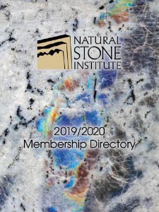 Stone World - Natural Stone 2019-2020 Stone World - Natural Stone 2019-2020