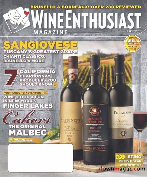 Wine Enthusiast - April 2011 Wine Enthusiast - April 2011