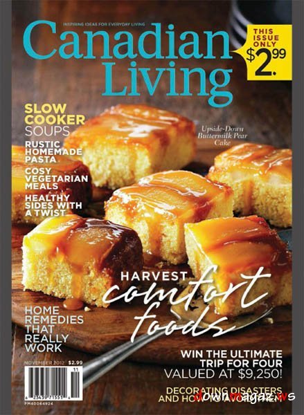 Canadian Living Magazine - November 2012 Canadian Living Magazine - November 2012
