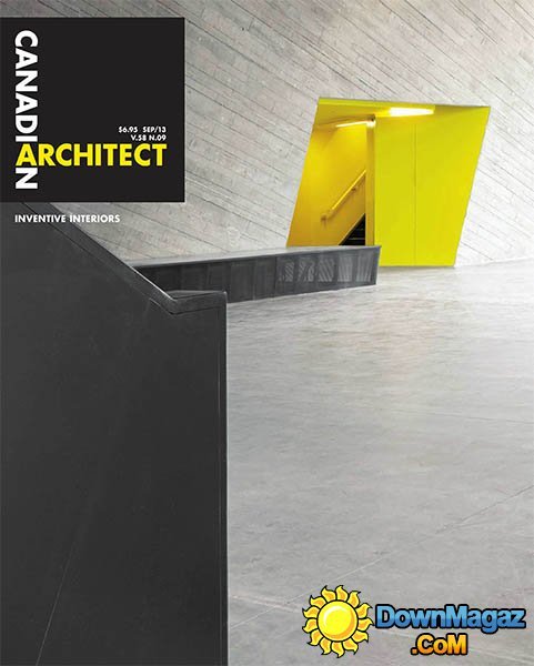 Canadian Architect - September 2013 Canadian Architect - September 2013