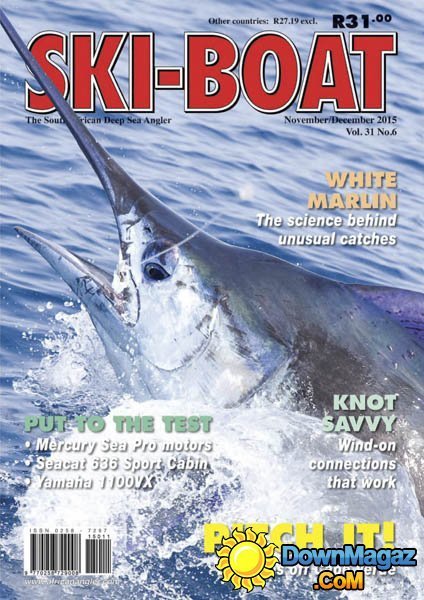 Ski-Boat SA - November - December 2015 Ski-Boat SA - November - December 2015