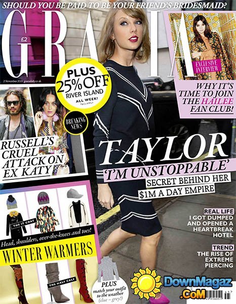 Grazia UK - 2 November 2015 Grazia UK - 2 November 2015