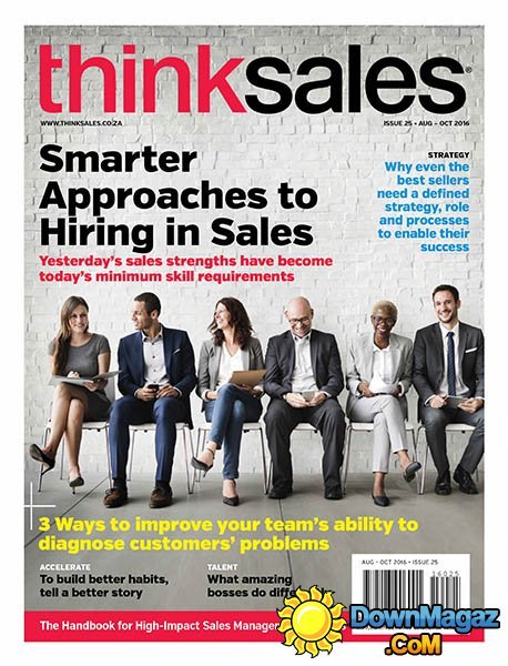 ThinkSales - August-October 2016 ThinkSales - August-October 2016