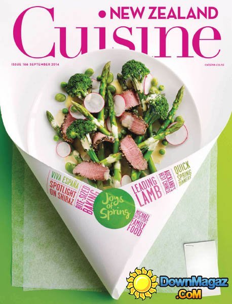 New Zealand Cuisine - September 2014 New Zealand Cuisine - September 2014