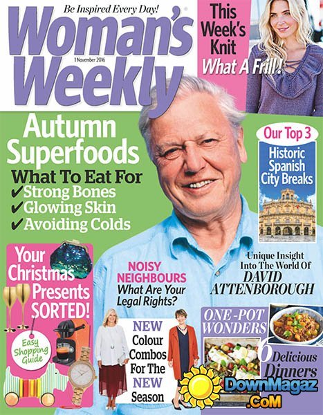 Woman's Weekly UK - 1 November 2016 Woman's Weekly UK - 1 November 2016