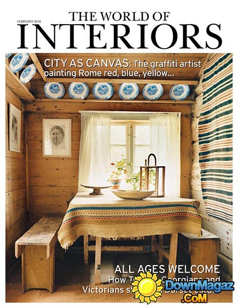 The World of Interiors UK - February 2016 The World of Interiors UK - February 2016