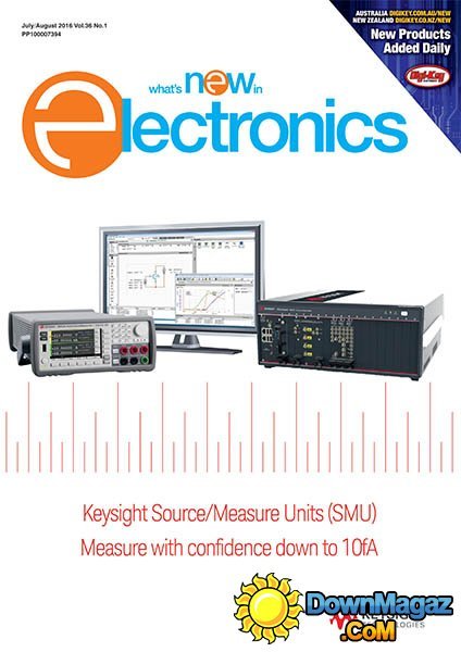 What’s New in Electronics - July/August 2016