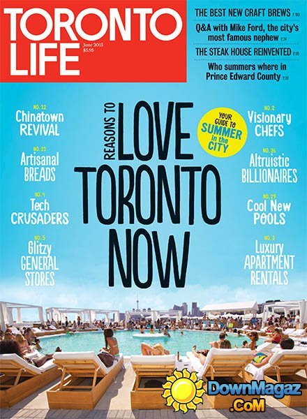 Toronto Life - June 2015 Toronto Life - June 2015