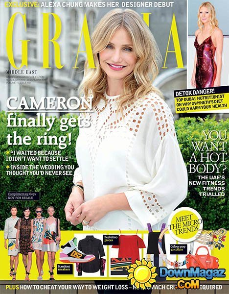 Grazia Middle East - 14 January 2015 Grazia Middle East - 14 January 2015