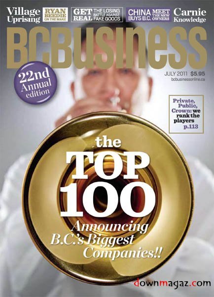 BCBusiness - July 2011 BCBusiness - July 2011