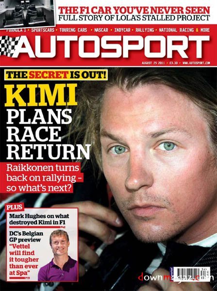 Autosport - 25 August 2011 Autosport - 25 August 2011