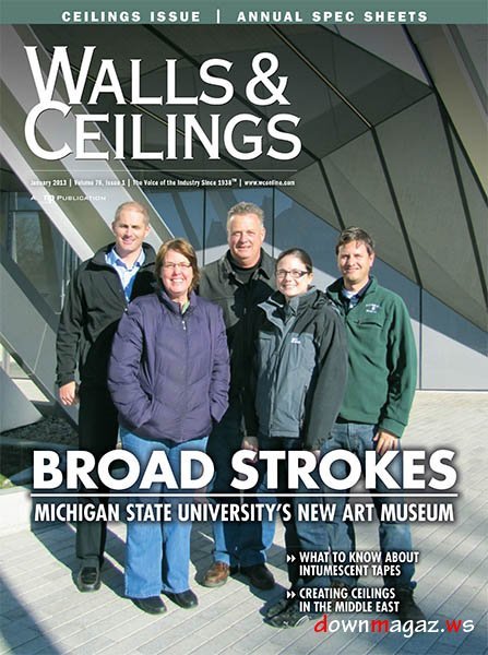 Walls & Ceilings - January 2013 Walls & Ceilings - January 2013