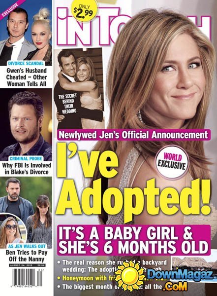 In Touch USA - 24 August 2015 In Touch USA - 24 August 2015