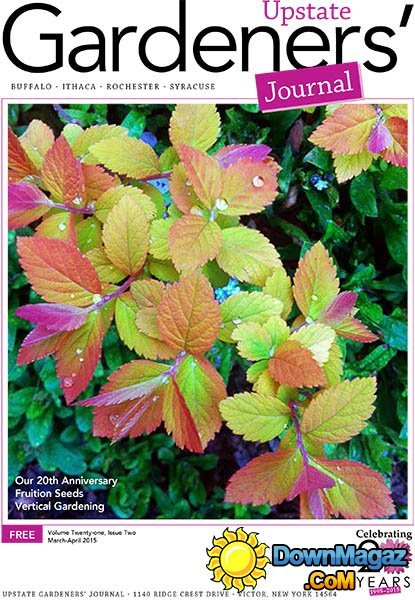 Upstate Gardeners' Journal - March/April 2015