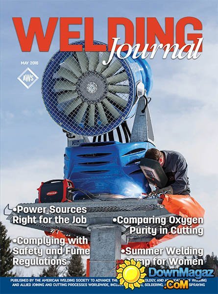Welding Journal - May 2016 Welding Journal - May 2016