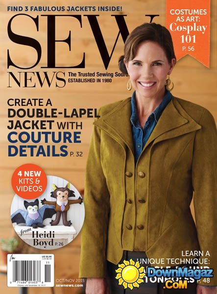 Sew News USA - October/November 2015 Sew News USA - October/November 2015